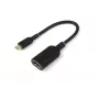 Microconnect MC-USBCHDMI-A adaptador de cabo de vídeo 0,2 m USB C HDMI preto