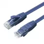 Microconnect MC-UTP6A0025B cabo de rede azul 0,25 m Cat6a U/UTP (UTP)