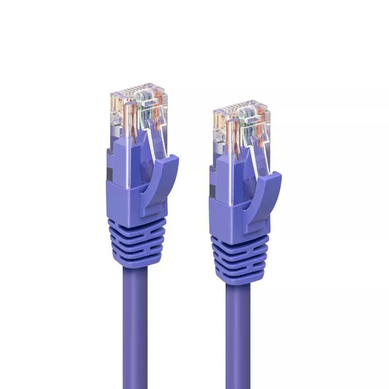 Cabo de rede Microconnect MC-UTP6A02P violeta 2 m Cat6a U/UTP (UTP)