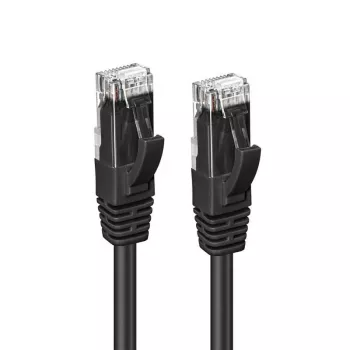 Cabo de rede Microconnect MC-UTP6A075S preto 7,5 m Cat6a U/UTP (UTP)