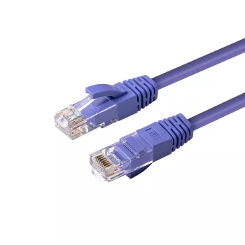 Cabo de rede Microconnect MC-UTP6A15P roxo 15 m Cat6a U/UTP (UTP)