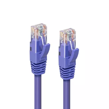 Cabo de rede Microconnect MC-UTP6A30P violeta 30 m Cat6a U/UTP (UTP)