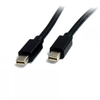 Cabo Mini DisplayPort StarTech.com 6ft (2m), 8K 60Hz HDR10, vídeo Ultra HD 4K 120Hz, cabo mDP 1.4 para monitores ecrãs, cabo Mini DisplayPort - M/M