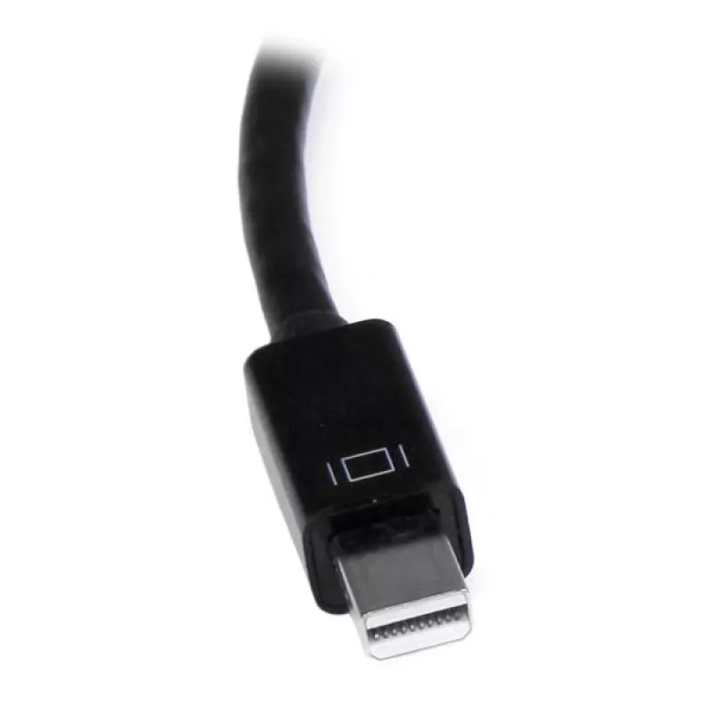 Adaptador Mini DisplayPort para HDMI StarTech.com - Conversor de vídeo ativo mDP para HDMI - 4K 30Hz - Mini DP ou Thunderbolt 1/2 Mac/PC para monitor/TV/ecrã HDMI - dongle adaptador mDP 1.2 para HDMI