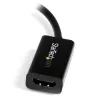 Adaptador Mini DisplayPort para HDMI StarTech.com - Conversor de vídeo ativo mDP para HDMI - 4K 30Hz - Mini DP ou Thunderbolt 1/2 Mac/PC para monitor/TV/ecrã HDMI - dongle adaptador mDP 1.2 para HDMI