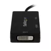Adaptador A/V de viagem StarTech.com: conversor 3-em-1 Mini DisplayPort para VGA DVI ou HDMI