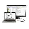 Adaptador A/V de viagem StarTech.com: conversor 3-em-1 Mini DisplayPort para VGA DVI ou HDMI - branco