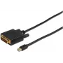 Adaptador de cabo de vídeo Microconnect MDPDVI2B 2 m Mini DisplayPort DVI-D preto