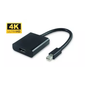 Adaptador de cabo de vídeo Microconnect MDPHDMI6B 0,2 m Mini DisplayPort HDMI preto