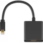 Adaptador de cabo de vídeo Microconnect MDPHDMIB 0,15 m Mini DisplayPort HDMI Type-A (Standard) preto