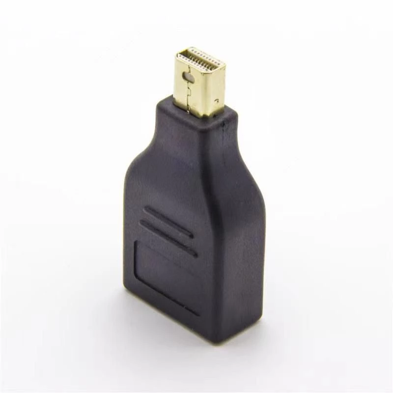 Adaptador de cabo Microconnect MDPMDPF Mini DisplayPort DisplayPort preto