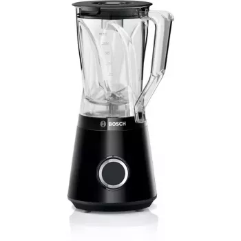 Batedeira de mesa Bosch Serie 4 MMB6141B — 1200 W, jarro Tritan de 1,5 l, 2 velocidades, trituração de gelo, preto