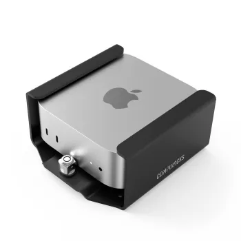 Compulocks Mac mini M4 2024 suporte seguro com cabeça de fecho preto