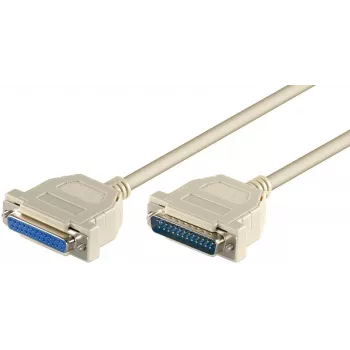 Cabo série Microconnect MODGR2 branco 2 m DB25