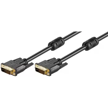 Cabo DVI Microconnect MONCC2F 2 m DVI-D preto
