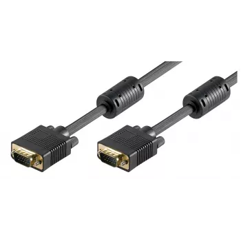 Cabo VGA Microconnect MONGG2FB 2 m VGA (D-Sub) preto