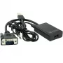 Adaptador de cabo de vídeo Microconnect MONGGHDMI 0,3 m HDMI Type-A (Standard) VGA (D-Sub) preto