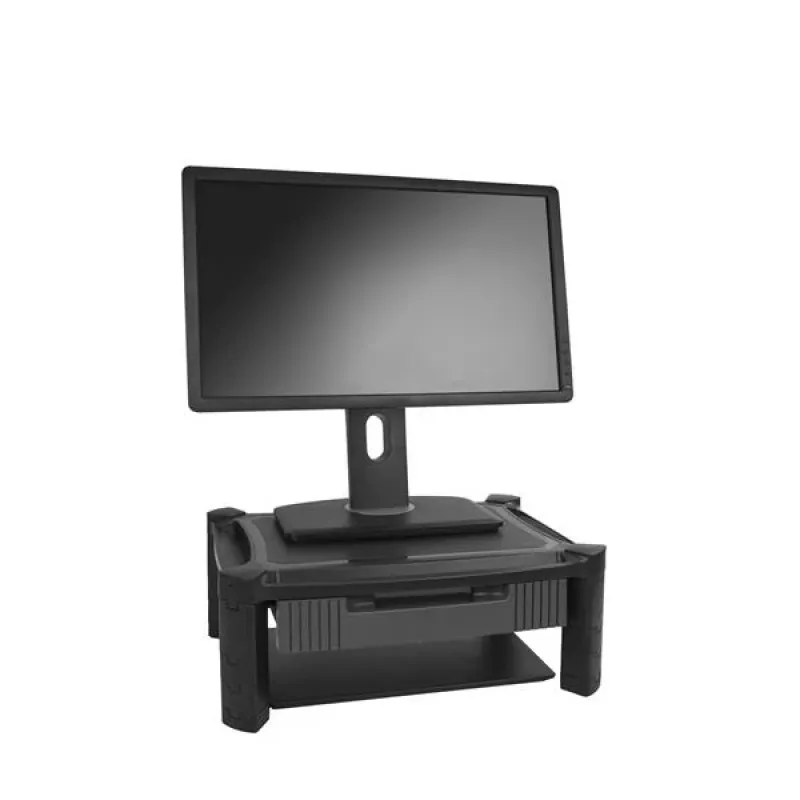 Suporte para monitor StarTech.com - gaveta - altura ajustável, autónomo, 10 kg, 33 cm (13