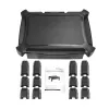 Suporte para monitor StarTech.com - gaveta - altura ajustável, autónomo, 10 kg, 33 cm (13