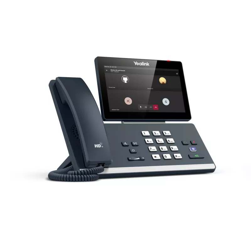 Yealink MP58 Microsoft Teams Edition, telefone IP, cinzento, auscultador com fios, secretária, Android, Microsoft Teams