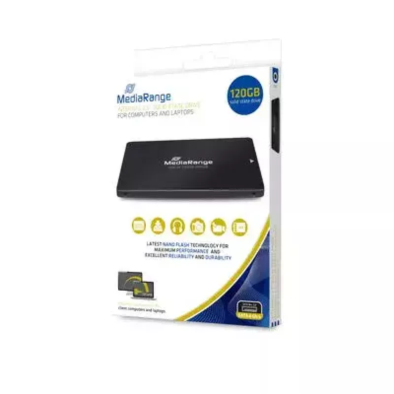 Unidade SSD MediaRange 120 GB 2,5 polegadas SATA III MR1001