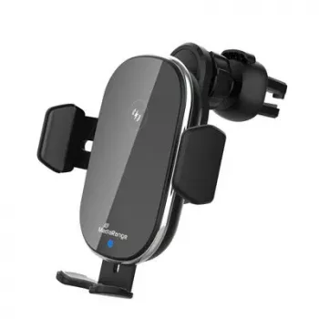 Carregador sem fios MediaRange MRMA117 carregamento rápido smartphone preto