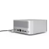 Adaptador de fechadura Compulocks Mac Studio Ledge Lock com chave Cabo de fechadura Prateado