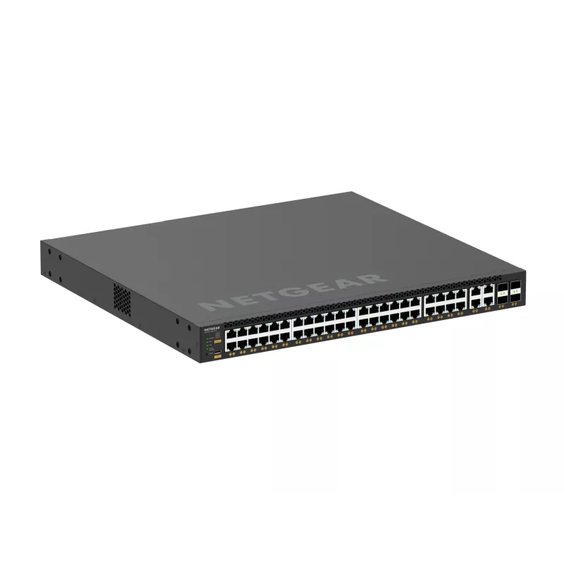 NETGEAR M4350-44M4X4V Gerido L3 2.5G Ethernet (100/1000/2500) Power over Ethernet (PoE) 1U Preto