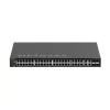 NETGEAR M4350-44M4X4V Gerido L3 2.5G Ethernet (100/1000/2500) Power over Ethernet (PoE) 1U Preto