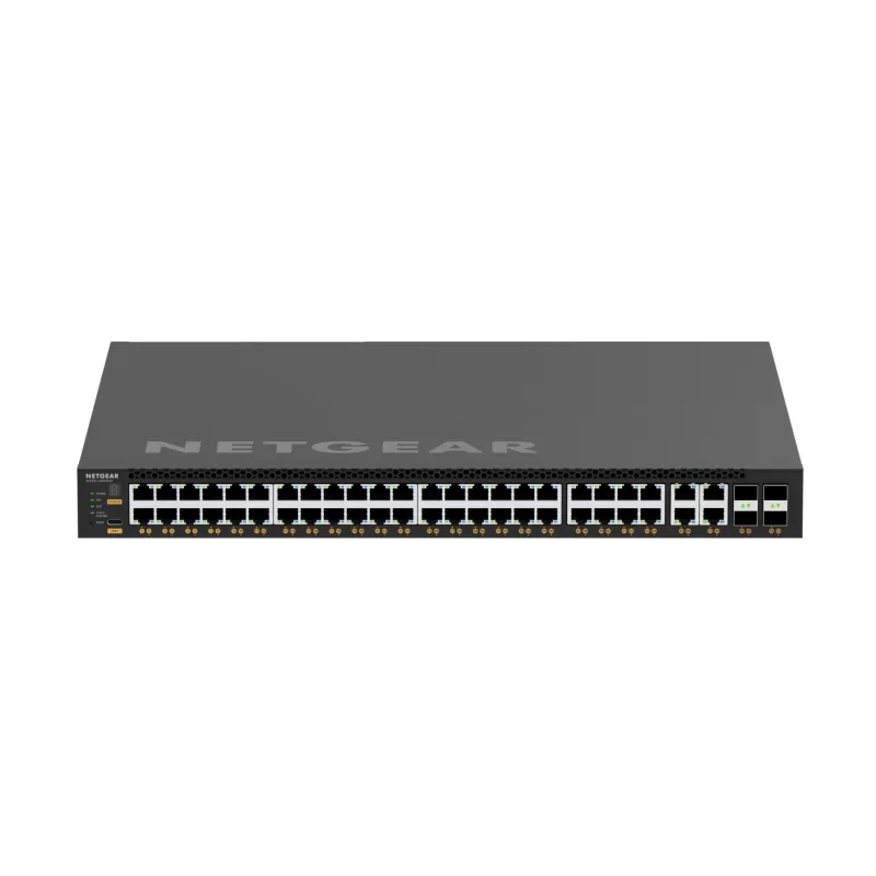NETGEAR M4350-44M4X4V Gerido L3 2.5G Ethernet (100/1000/2500) Power over Ethernet (PoE) 1U Preto
