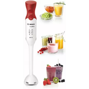 Varimix Bosch MSM64010 Varinha mágica 450 W Vermelho, Branco