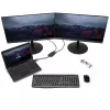 StarTech.com Adaptador Multi Monitor de 2 Portas - Mini DisplayPort para 2x DisplayPort Hub MST - Dual 4K 30Hz - Divisor de vídeo para modo de ambiente de trabalho expandido apenas em PCs Windows - mDP 1.2 para 2x DP