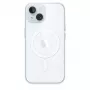Capa de proteção para iPhone 15 da Apple, MagSafe, Transparente, PC, para 6,1 polegadas