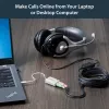 Adaptador de headset branco StarTech.com para headsets com fichas separadas de auscultador/microfone – 3,5 mm 4 polos para 2x 3 polos 3,5 mm M/F
