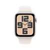 Smartwatch Apple Watch SE GPS + Cellular 44 mm caixa de alumínio Starlight bege