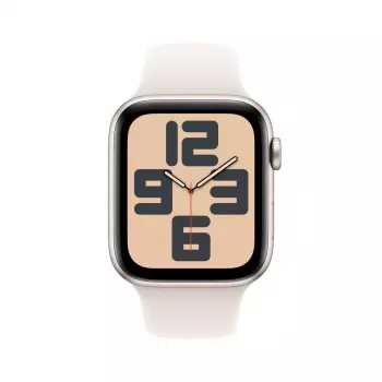 Smartwatch Apple Watch SE GPS + Cellular 44 mm caixa de alumínio Starlight bege