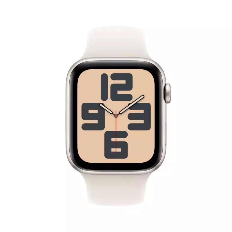 Smartwatch Apple Watch SE GPS + Cellular 44 mm caixa de alumínio Starlight bege