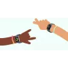 Smartwatch Apple Watch SE GPS + Cellular 44 mm caixa de alumínio Starlight bege
