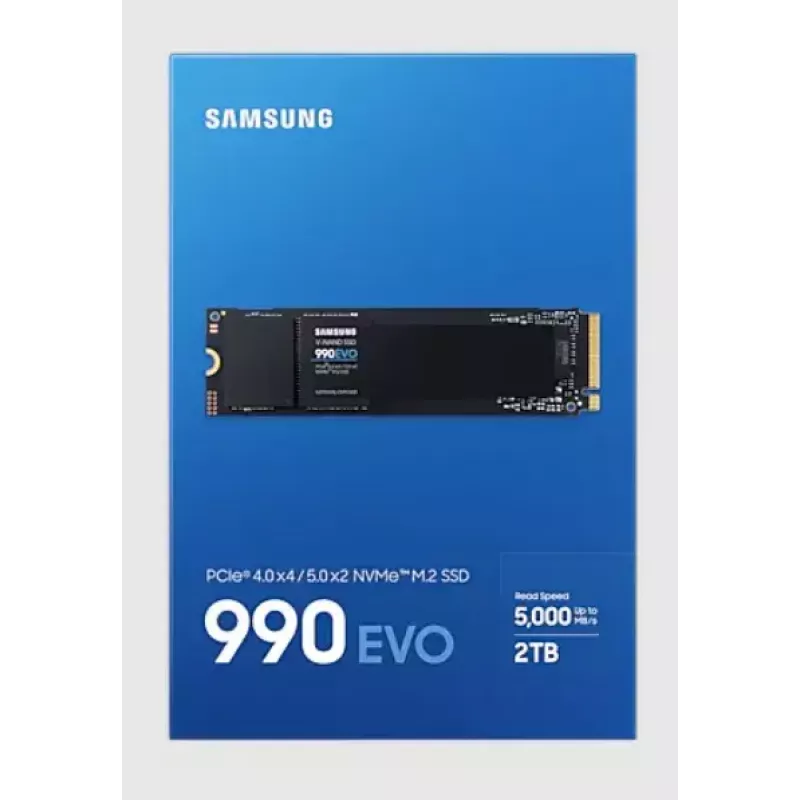 Unidade SSD Samsung 990 EVO 2000 GB M.2 2280 NVMe MZ-V9E2T0BW