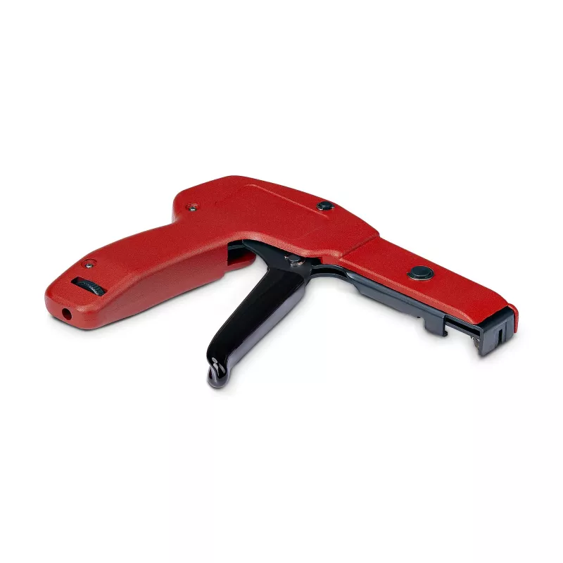 Pistola de abraçadeiras de nylon StarTech.com, ferramenta de instalação e corte de abraçadeiras, ferramenta de aperto/fixação de abraçadeiras, compatível com abraçadeiras de nylon de 2,4 mm a 4,8 mm, conforme TAA