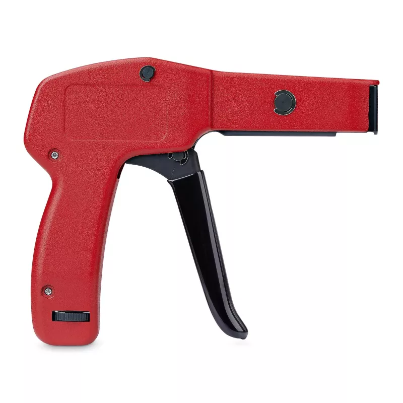 Pistola de abraçadeiras de nylon StarTech.com, ferramenta de instalação e corte de abraçadeiras, ferramenta de aperto/fixação de abraçadeiras, compatível com abraçadeiras de nylon de 2,4 mm a 4,8 mm, conforme TAA