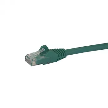 Cabo Ethernet CAT6 de 10m StarTech.com – verde cabo Gigabit Ethernet CAT 6 – 250MHz 100W PoE RJ45 UTP cabo de rede/patch sem patilha com alívio de tensão testado individualmente