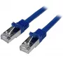 Cabo patch Cat6 StarTech.com – blindado (SFTP) – 5 m, azul, 5 m, Cat6, SF/UTP (S-FTP), RJ-45, RJ-45, azul
