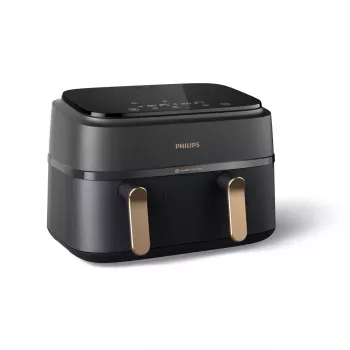 Fritadeira de ar quente Philips Série 3000 NA352/04 9L 2750W cesto duplo