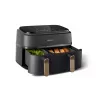 Fritadeira de ar quente Philips Série 3000 NA352/04 9L 2750W cesto duplo