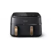 Fritadeira de ar quente Philips Série 3000 NA352/04 9L 2750W cesto duplo