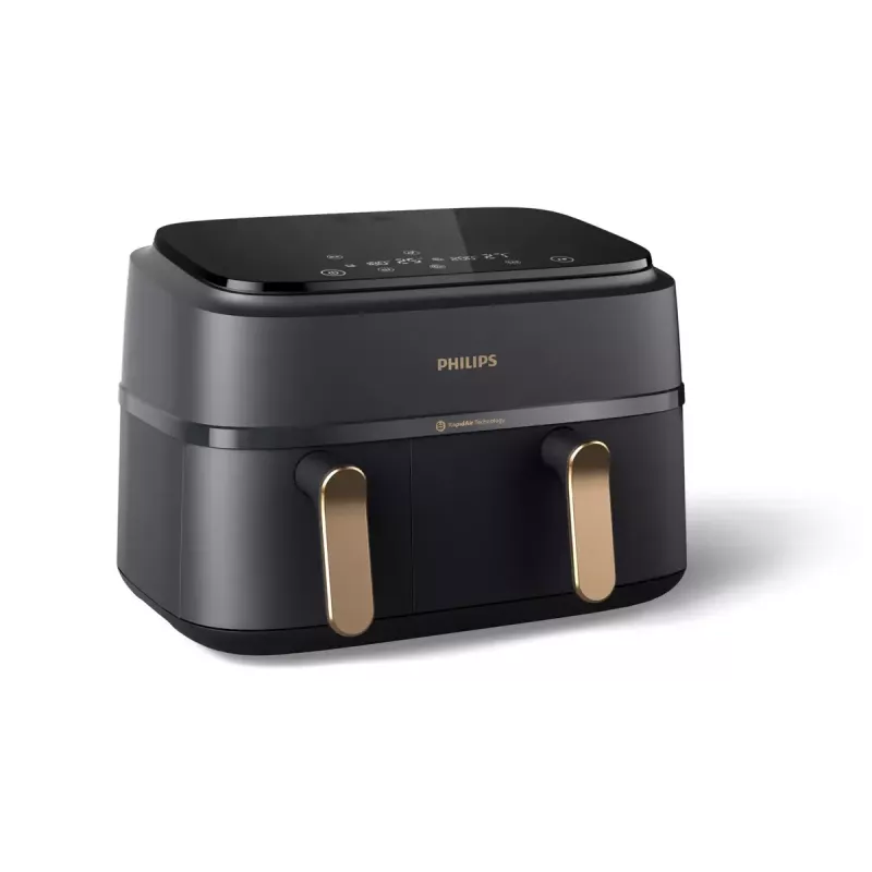 Fritadeira de ar quente Philips Série 3000 NA352/04 9L 2750W cesto duplo