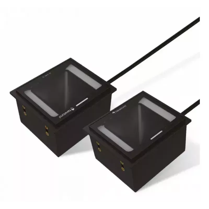Leitor de códigos de barras de encastrar Newland FM3281 Grouper 1D/2D CMOS com fios preto