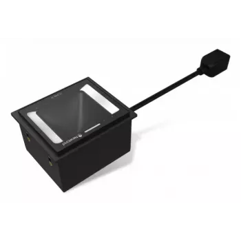 Leitor de códigos de barras de encastrar Newland FM3281 Grouper 1D/2D CMOS com fios preto