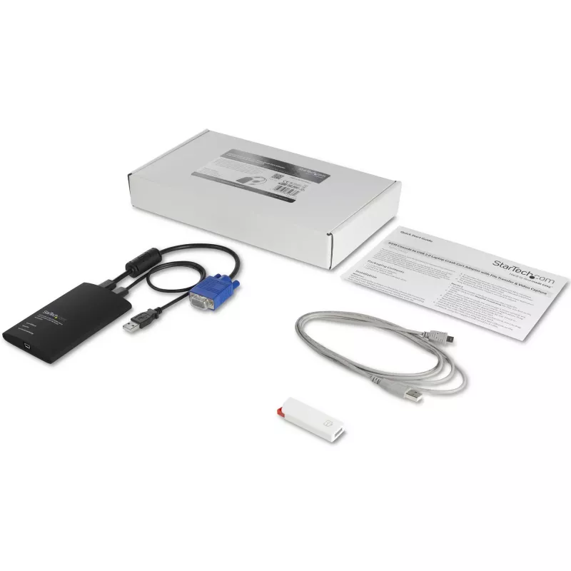Adaptador USB Crash Cart StarTech.com com transferência de ficheiros e captura de vídeo